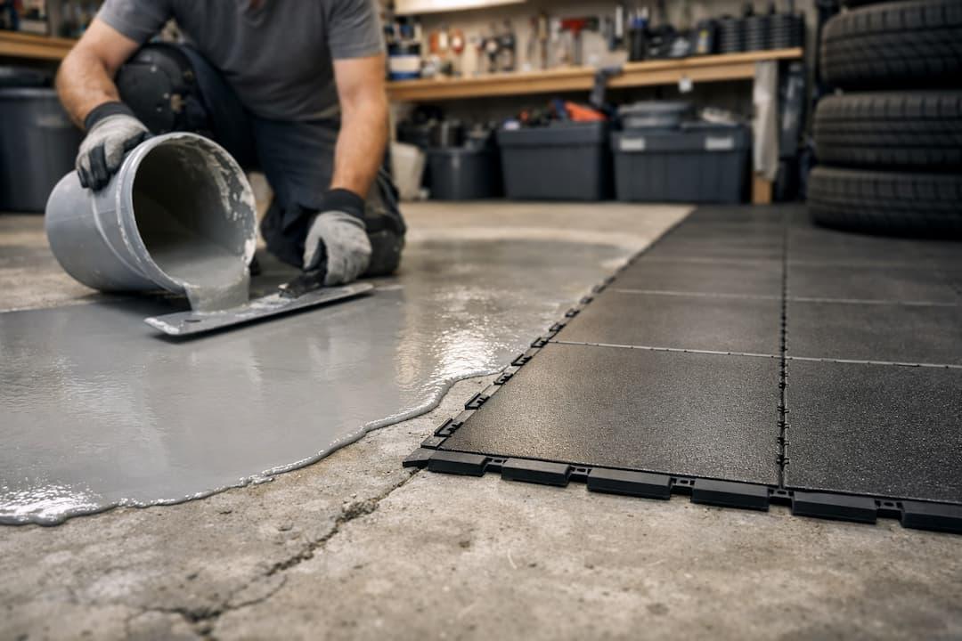 Ragréage sol garage : quand c’est nécessaire (et quand l’éviter)