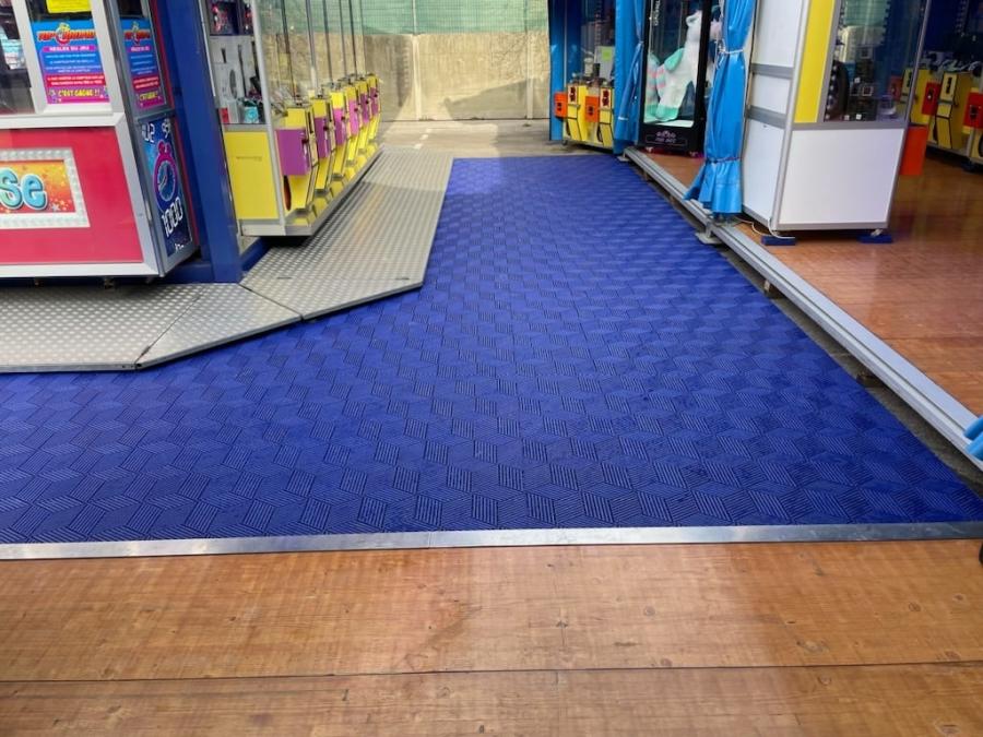 Dalle Cubique 3D "Bleu foncé" - Photo 1