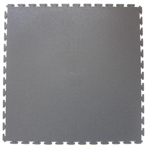 Dalle PVC - 52x52 cm - Gris Foncé - 4,5mm