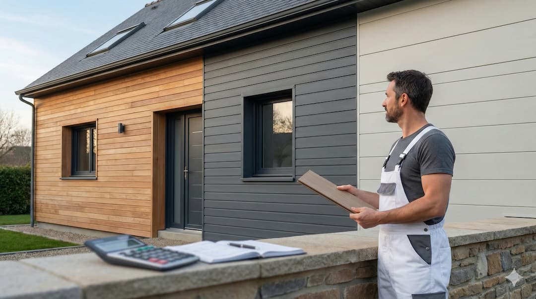 Combien coûte un bardage extérieur